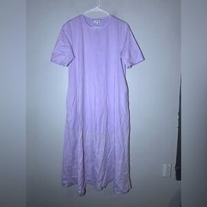 COS casual round collar shirt dress size medium